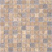 Мозаика Caramelle mosaic Silk Way Bronze Velour 29,8x29,8 см