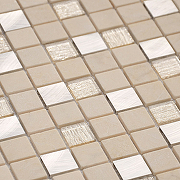 Мозаика Caramelle mosaic Silk Way Cream Velour 29,8x29,8 см-1