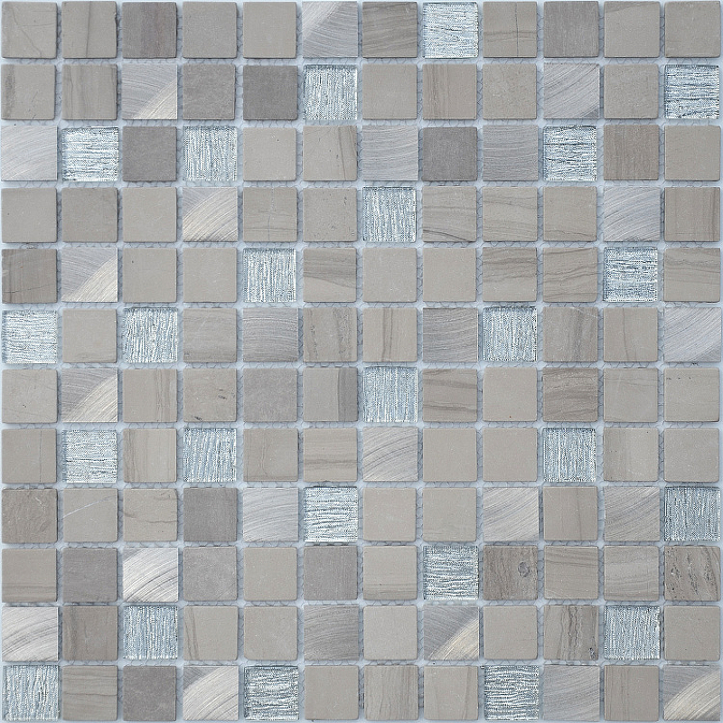 Мозаика Caramelle mosaic Silk Way Grey Velvet 29,8x29,8 см