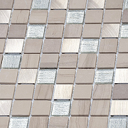 Мозаика Caramelle mosaic Silk Way Grey Velvet 29,8x29,8 см-1
