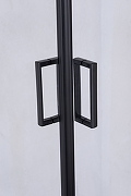 Душевой уголок Niagara Nova 100х80 NG-6881-08 BLACK профиль Черный стекло прозрачное-1