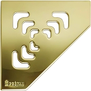 Душевой трап Pestan Confluo Standard 13000126 с решеткой Золото глянец-2