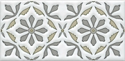 Керамический декор Kerama Marazzi Клемансо орнамент STG\A618\16000 7,4х15 см