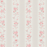 Обои AS Creation Maison Charme 39069-4 Винил на флизелине (0,53*10,05) Белый/Бежевый/Розовый, Полоса/Цветы
