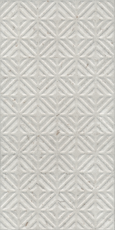 Керамическая плитка Kerama Marazzi Карму структура серый светлый матовый обрезной 11209R настенная 30х60 см