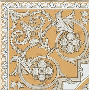 Керамический декор Kerama Marazzi Алмаш угол жёлтый HGD\B509\SG9174 30х30 см