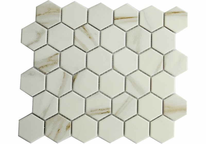 цена Керамическая мозаика Orro Mosaic Ceramic Sota Statuario 28,1x32,5 см