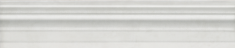 Керамический бордюр Kerama Marazzi Левада багет серый светлый глянцевый BLE019 5,5х25 см