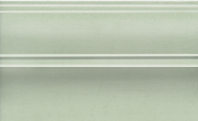 Керамический плинтус Kerama Marazzi Левада зеленый светлый глянцевый FMB027 15х25 см