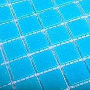 Мозаика Bonaparte Стеклянная Simple Blue (на бумаге)  32,7x32,7 см-1