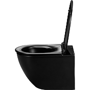 Комплект унитаза WellWant Aura WWU01122B с инсталляцией Cersanit Black 35 S-IN-BLACK-Cg-w с сиденьем Микролифт и клавишей смыва Хром-11