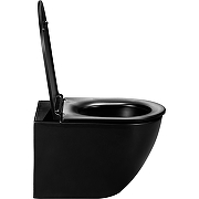 Комплект унитаза WellWant Aura WWU01122B с инсталляцией Cersanit Black 35 S-IN-BLACK-Cg-w с сиденьем Микролифт и клавишей смыва Хром-12
