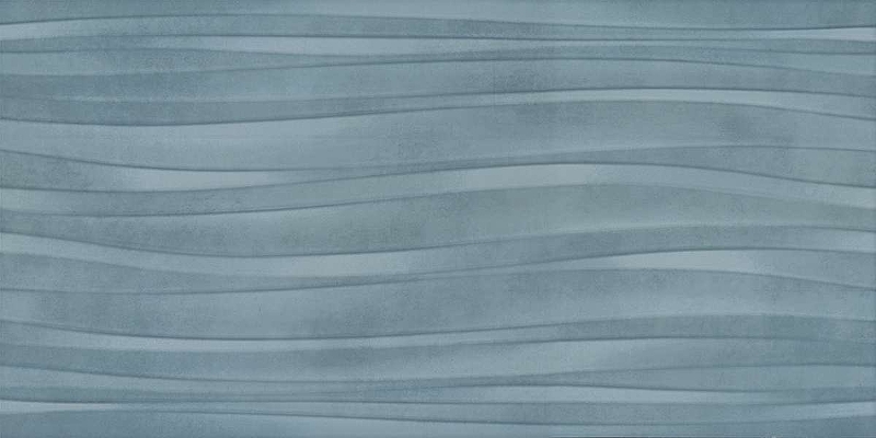 цена Керамическая плитка Kerama Marazzi Маритимос голубой структура обрезной 11143R настенная 30х60 см