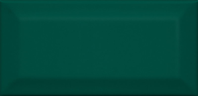 Керамическая плитка Kerama Marazzi Клемансо зелёный грань 16058 настенная 7,4х15 см