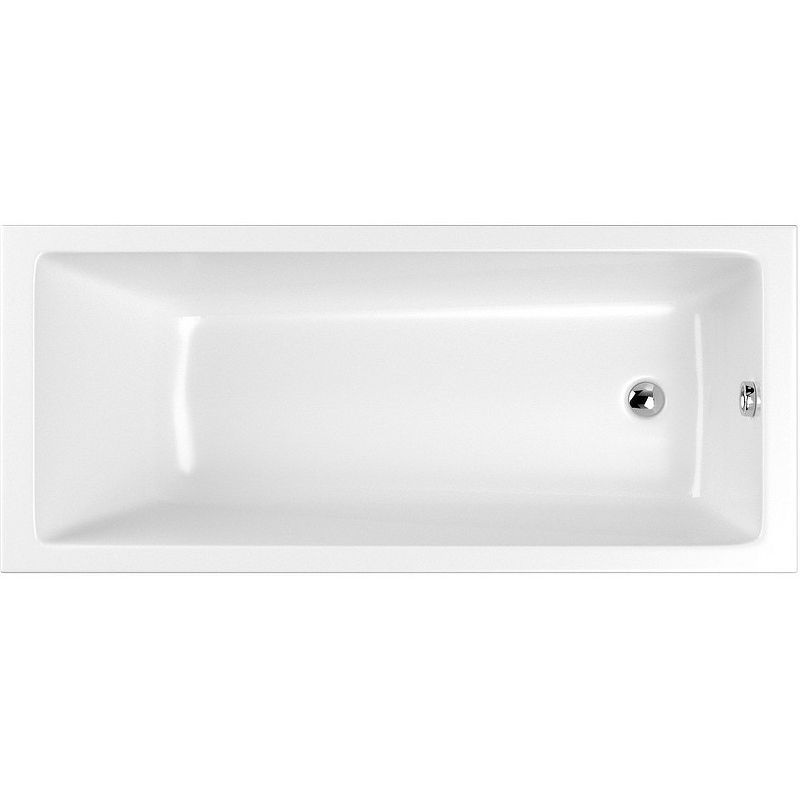 Акриловая ванна Whitecross Wave Slim 130x70 0111.130070.100 без гидромассажа