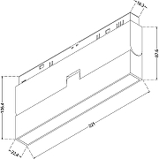 Трековый светильник Maytoni Magnetic track system Exility Basis Rot TR036-2-12W4K-W Белый-6