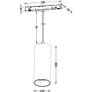 Трековый светильник Maytoni Magnetic track system Exility Focus LED TR041-4-12W3K-M-DS-W Белый-3