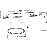 Трековый светильник Maytoni Magnetic track system Exility Rado TR040-2-18W3K-W Белый-3