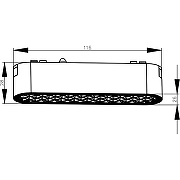 Трековый светильник Maytoni Magnetic track system Radity Basis Grid TR084-1-6W3K-W Белый-6