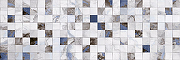 Керамическая плитка Primavera Tiziana Aqua Decor 01 glossy DG05-01 настенная  30x90 см