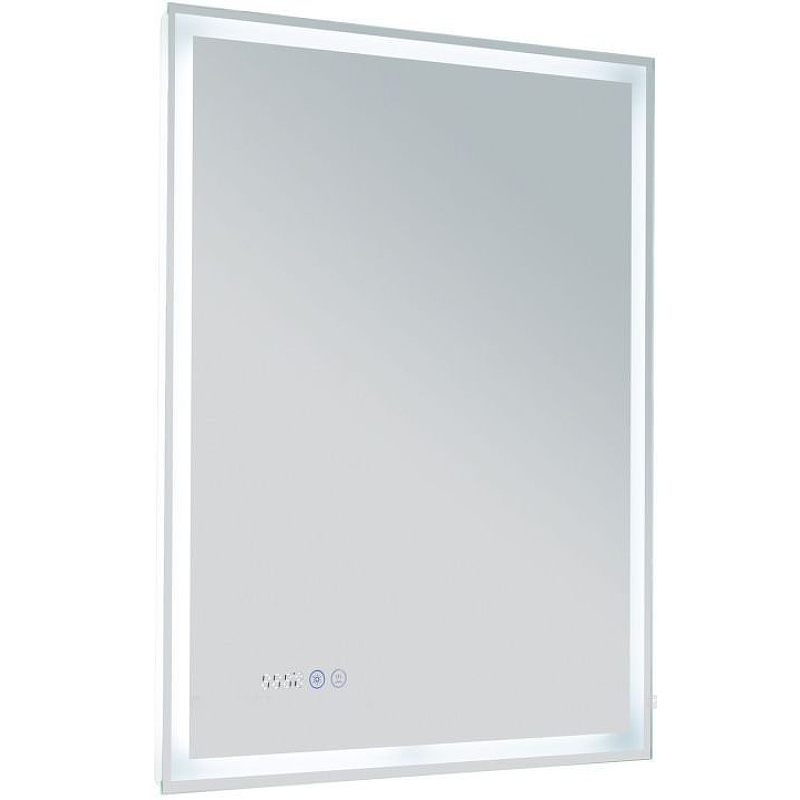 Зеркало Aquanet Оптима 60 288963 с подсветкой с сенсорным выключателем зеркальный шкаф aquanet оптима 60 311860 с подсветкой белый