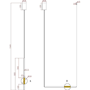 Подвесной светильник Artelamp Frankie A2124SP-1BK Белый Черный-4