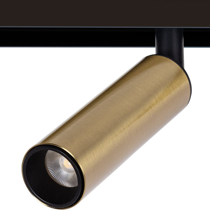 Трековый светильник Artelamp Linea A4660PL-1AB Античная бронза Черный