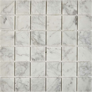 Каменная мозаика Pixmosaic Bianco carrara PIX238  30,5x30,5 см