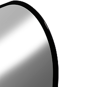 Зеркало Reflection Black View 1000х700 RF4004BV с подсветкой Черное с бесконтактным выключателем, диммером и часами-4