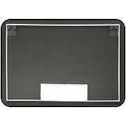 Зеркало Reflection Black View 1000х700 RF4004BV с подсветкой Черное с бесконтактным выключателем, диммером и часами-7