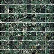 Каменная мозаика Pixmosaic Spider Green PIX215  30,5x30,5 см