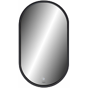 Зеркало Reflection Arabica 450х800 RF5020AR с подсветкой Черное с сенсорным выключателем и диммером