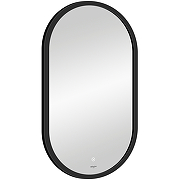 Зеркало Reflection Arabica 450х800 RF5020AR с подсветкой Черное с сенсорным выключателем и диммером-1