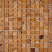 Каменная мозаика Pixmosaic Rain Forest brown (Bidasar brown) PIX293  30,5x30,5 см