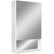 Зеркальный шкаф Reflection Box 500х800 RF2420WH с подсветкой Белый матовый