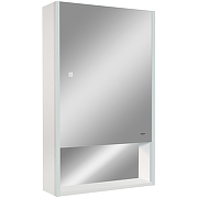 Зеркальный шкаф Reflection Box 500х800 RF2420WH с подсветкой Белый матовый-1