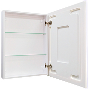 Зеркальный шкаф Reflection Cube 500х800 RF2218CB с подсветкой Белый матовый-2