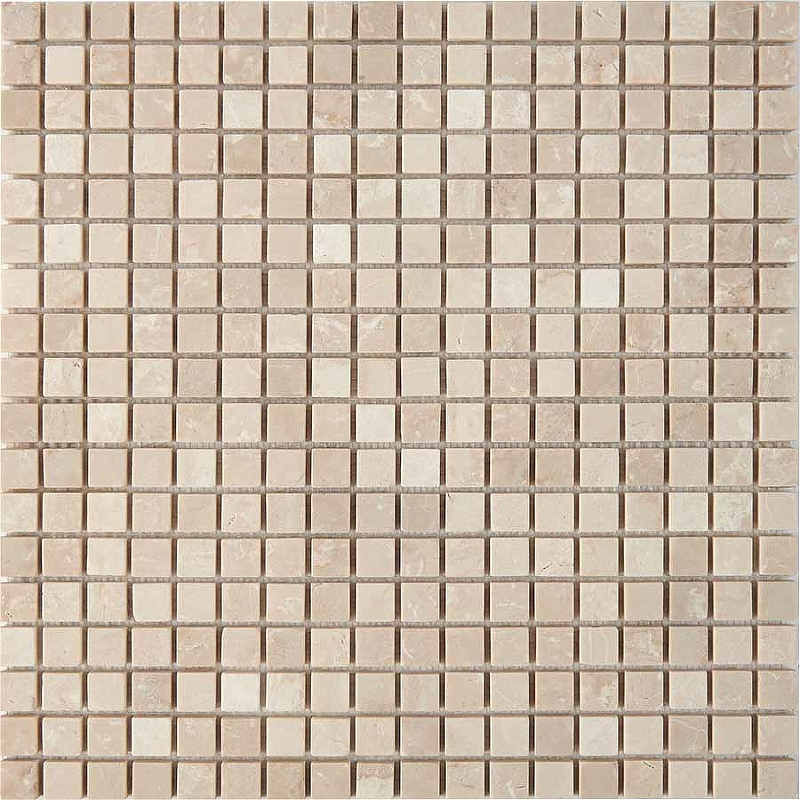 Каменная мозаика Pixmosaic Cream marfil PIX234 30,5x30,5 см