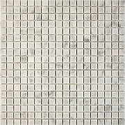 Каменная мозаика Pixmosaic Bianco carrara PIX239  30,5x30,5 см