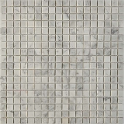 Каменная мозаика Pixmosaic Bianco carrara PIX241  30,5x30,5 см