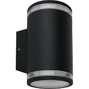 Настенный светильник Artelamp Nunki A1910AL-2BK Прозрачный Черный