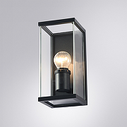 Настенный светильник Artelamp Pot A1631AL-1BK Прозрачный Черный-2