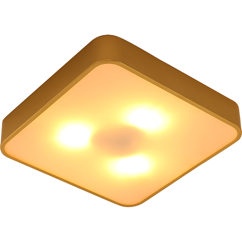 Потолочный светильник Artelamp Cosmopolitan A7210PL-3GO Белый Золото - фото 1