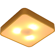 Потолочный светильник Artelamp Cosmopolitan A7210PL-3GO Белый Золото