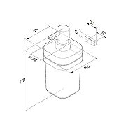 Дозатор для жидкого мыла AM.PM Func A8F36900 Хром-6