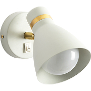 Настенный светильник Artelamp Fafnir A5047AP-1WH Белый