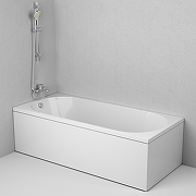Фронтальная панель для ванны AM.PM X-Joy 180 W94A-180-080W-P Белая-2
