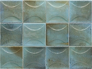 Керамическая плитка Equipe Hanoi Arco Sky Blue 30028 настенная 10х10 см