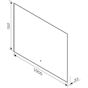 Зеркало AM.PM X-Joy 100 M85MOX11001S с подсветкой с ИК-сенсорным выключателем-9