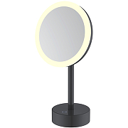Косметическое зеркало Java S-M551H с подсветкой с увеличением Черное